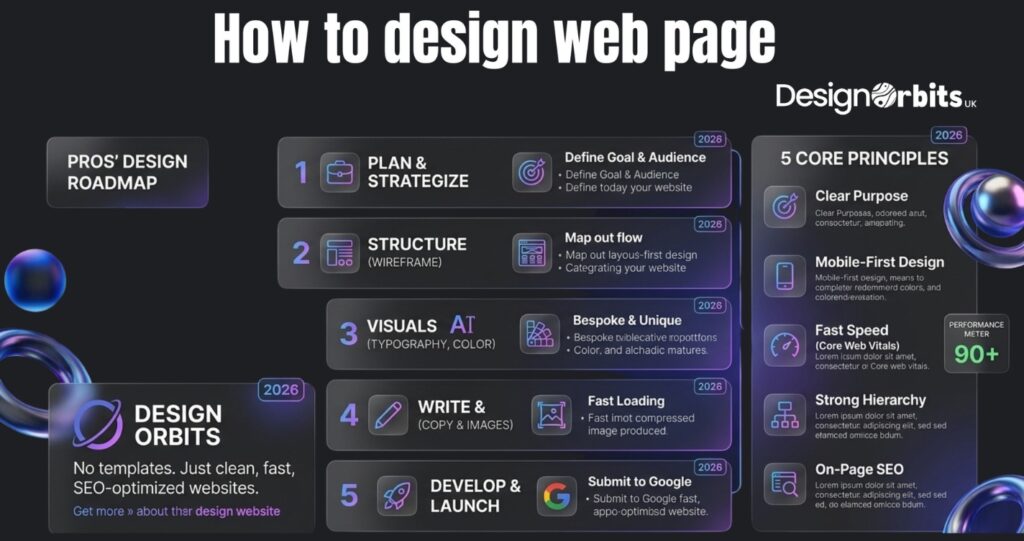 How to design a good web page in  2026
