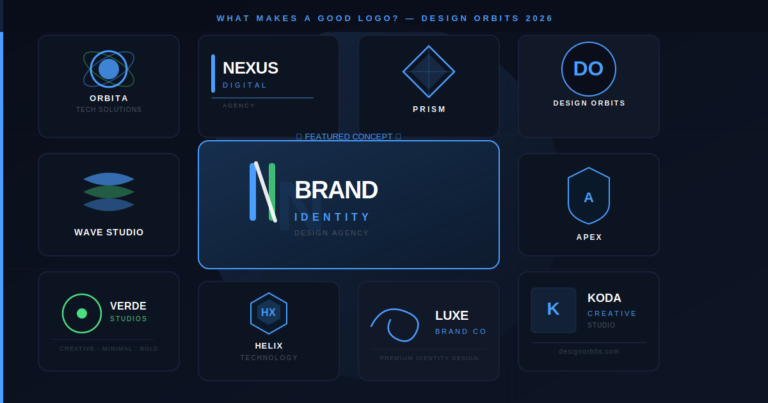 What makes a good logo — 7 principles of great logo design by Design Orbits