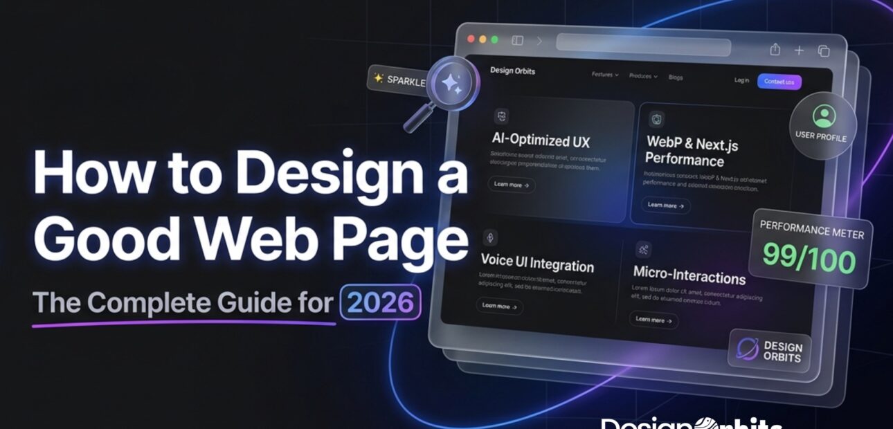 How to Design a Good Web Page: The Complete Guide for 2026