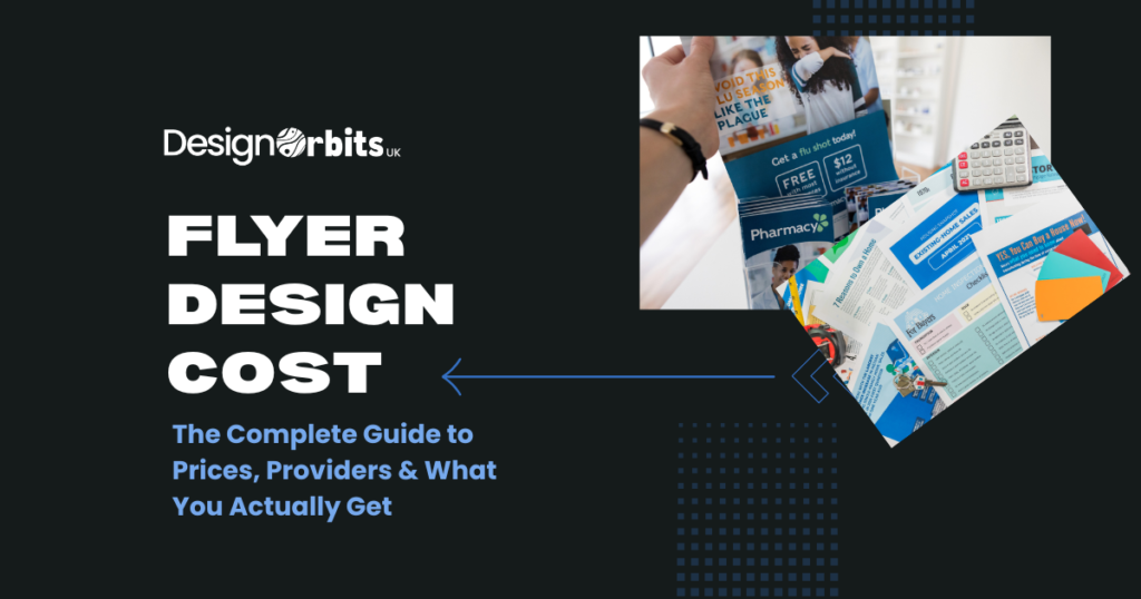 flyer design cost UK 2026 price guide — Design Orbits