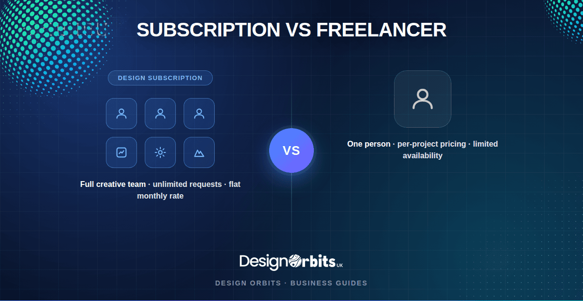 Graphic Design Subscription vs. Freelancer: Which Is Right for Your Business in 2026?